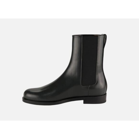 $1,800 NIB Bottega Veneta Brown Leather Block Heel Chelsea Boots Size 41(8) main image 4